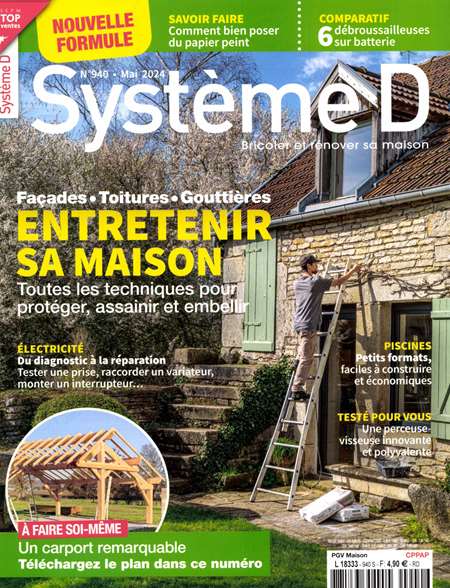 Abonement SYSTEME D - Revue - journal - SYSTEME D magazine